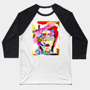 The Rock Star - My Original Art Baseball T-Shirt